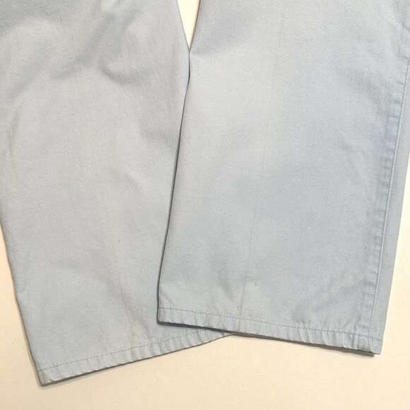 Peter Millar Raleigh Washed Twill Performance Light Blue Khaki Chino 38x37 - Picture 11 of 14